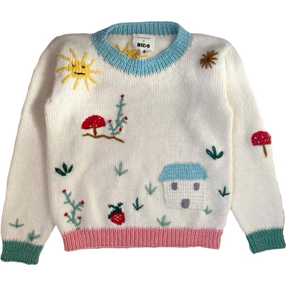 Amanita Adult Sweater - Pink - nidokidswear.com