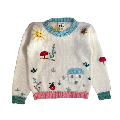 Amanita kids Sweater - Pink - nidokidswear.com