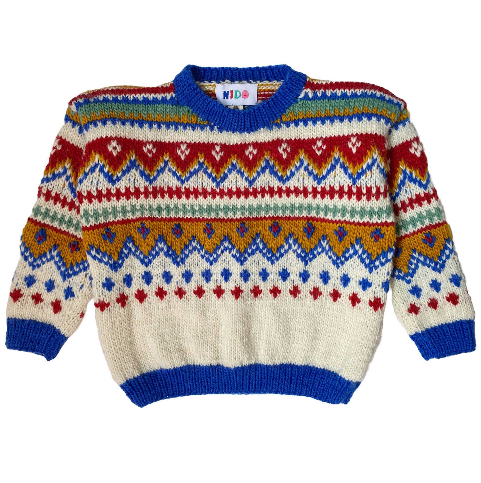 Bariloche sweater - blue - nidokidswear.com