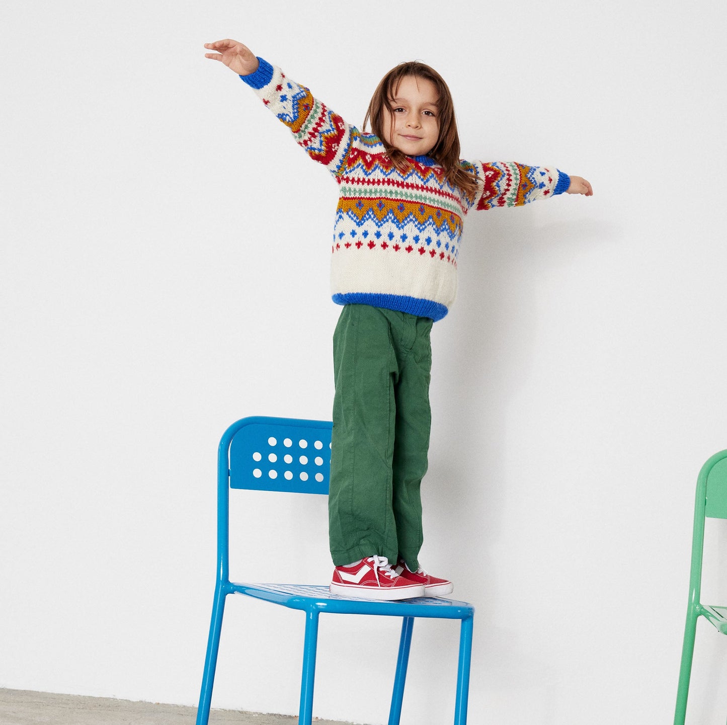 Bariloche sweater - blue - nidokidswear.com