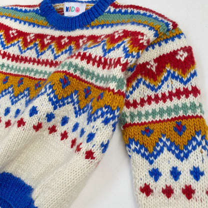 Bariloche sweater - blue - nidokidswear.com