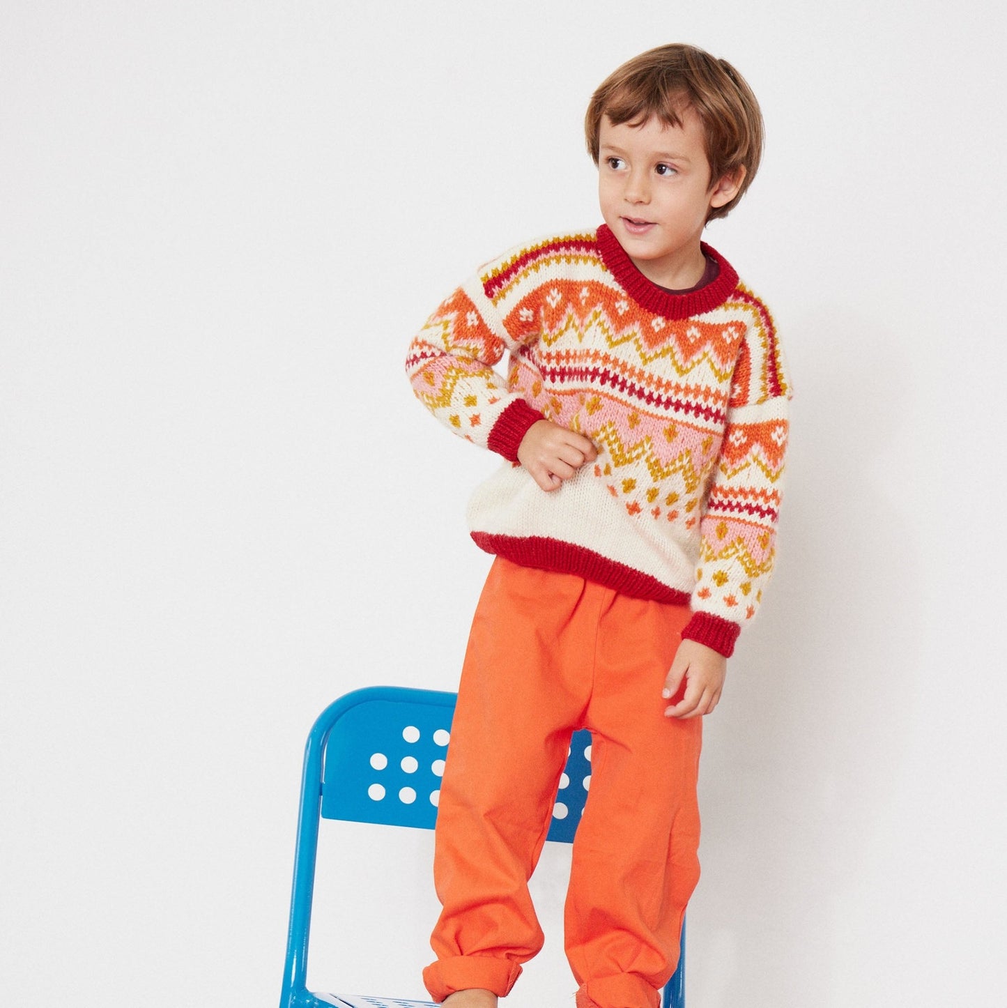 Bariloche sweater - red - nidokidswear.com