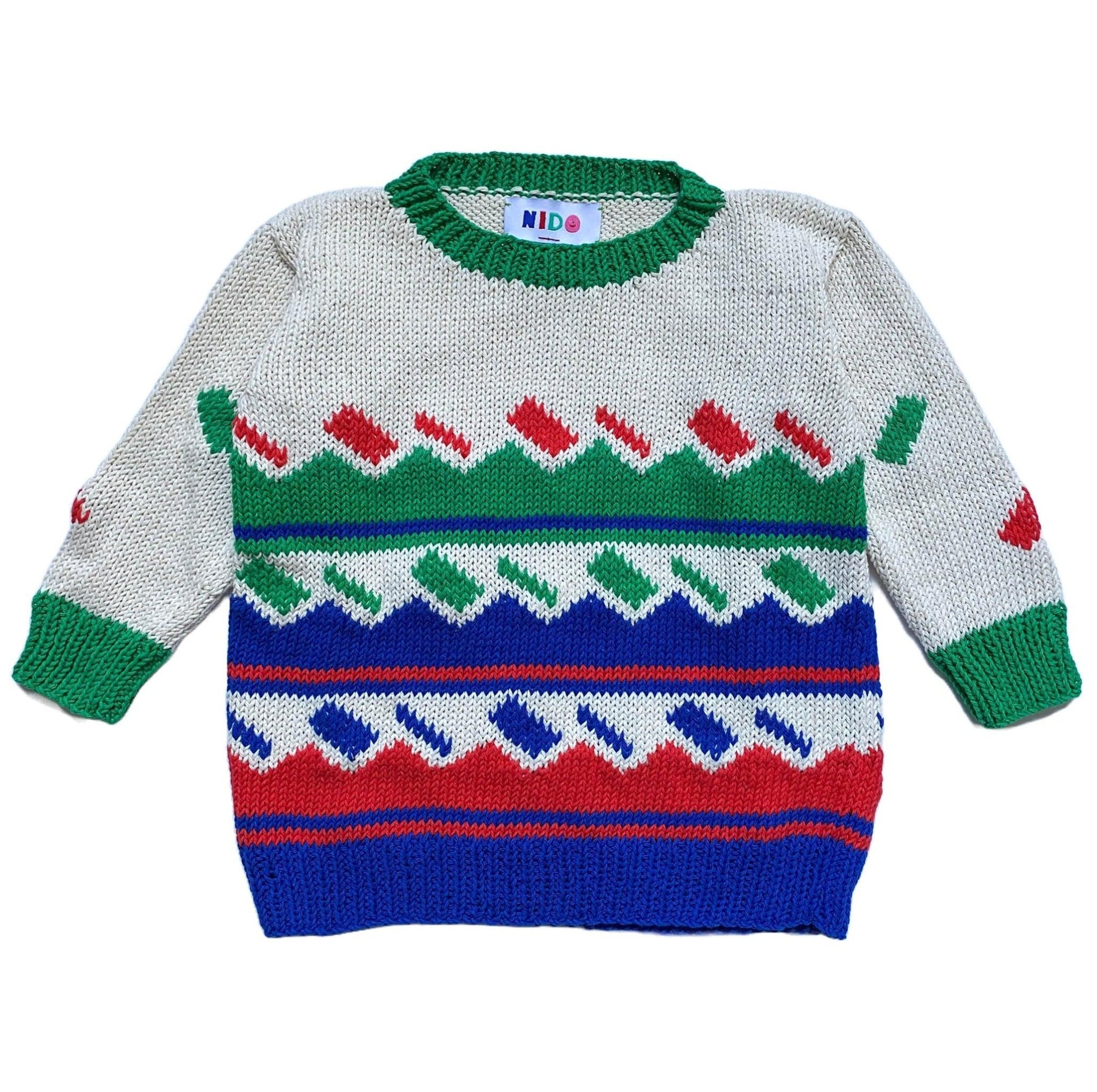 Blue Picnic sweater - nidokidswear.com