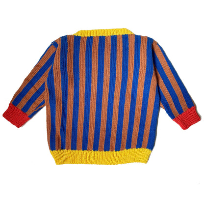 Blue Stripe sweater - nidokidswear.com