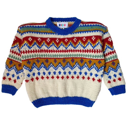 bariloche sweater - blue