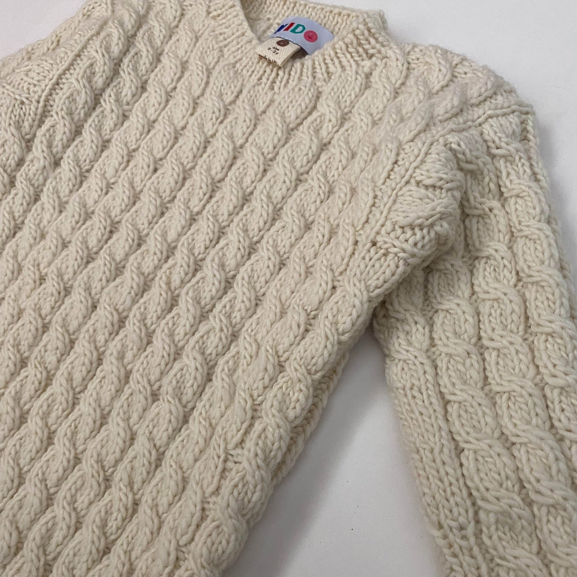 Cable knit sweater - nidokidswear.com