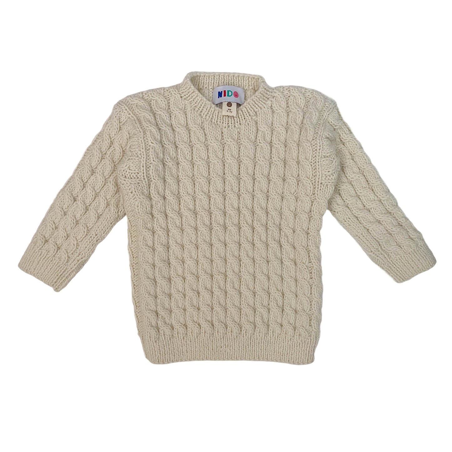 Cable knit sweater - nidokidswear.com