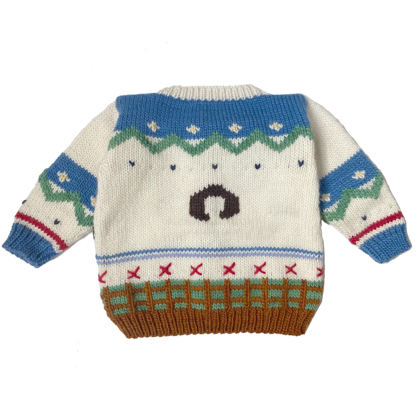 Cowboy Kids Cardigan - Green - nidokidswear.com