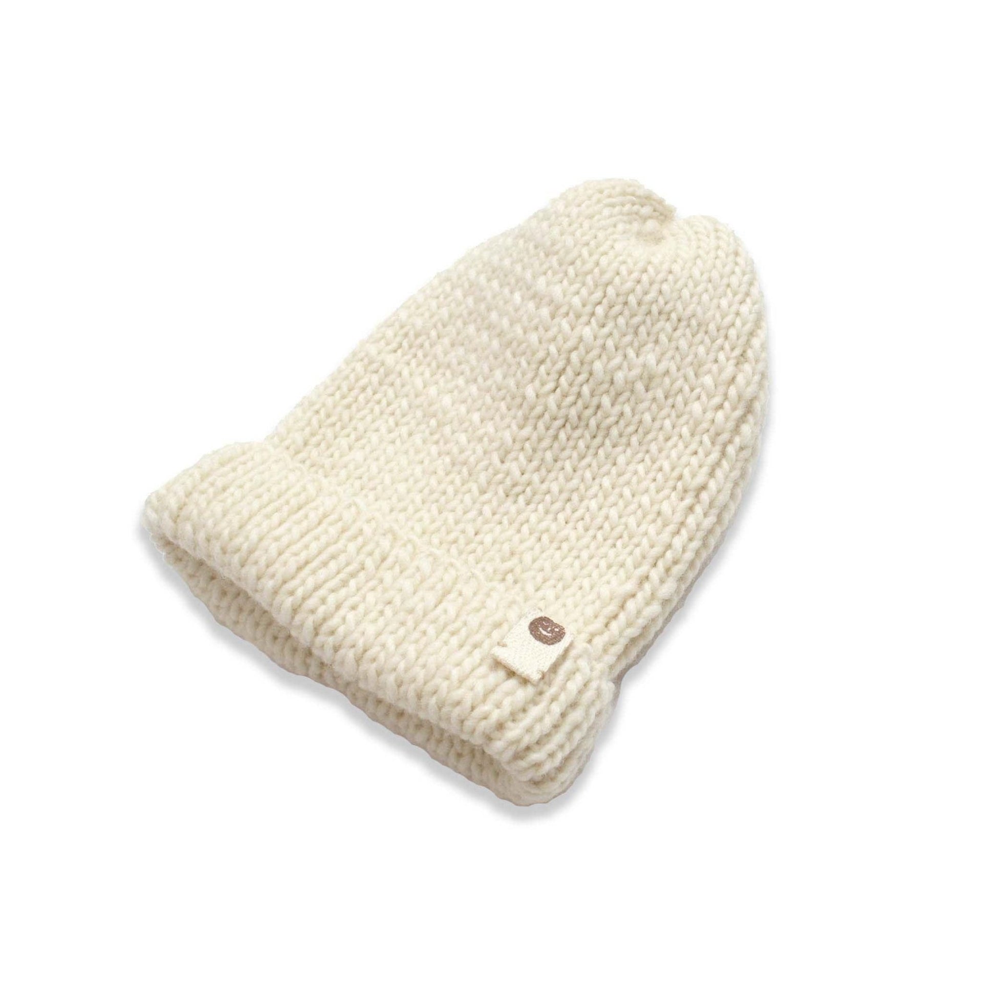 Ecru Beanie Hat - nidokidswear.com