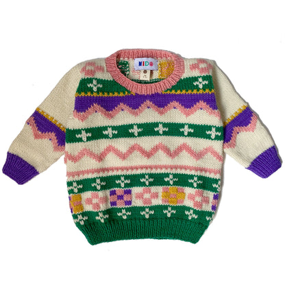 Ginebra sweater - pink - nidokidswear.com