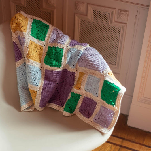 Lavander Granny Blanket - nidokidswear.com