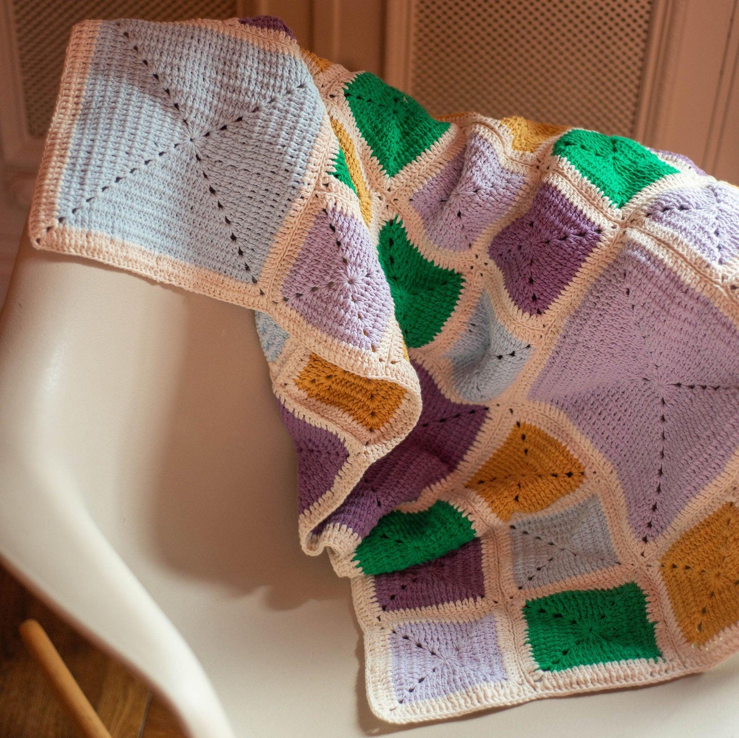 Lavander Granny Blanket - nidokidswear.com