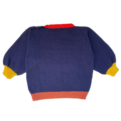 Navy Waves Sweater - nidokidswear.com