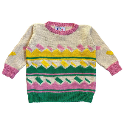 Pink Picnic sweater - nidokidswear.com