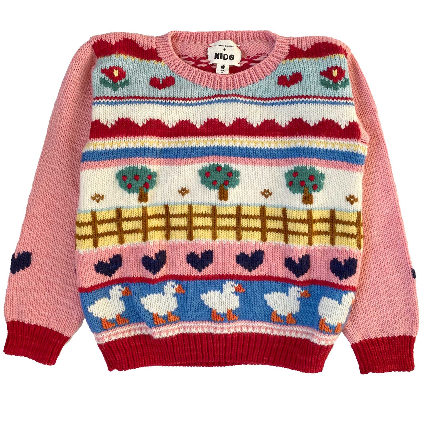 Prado Adult Sweater - Pink - nidokidswear.com