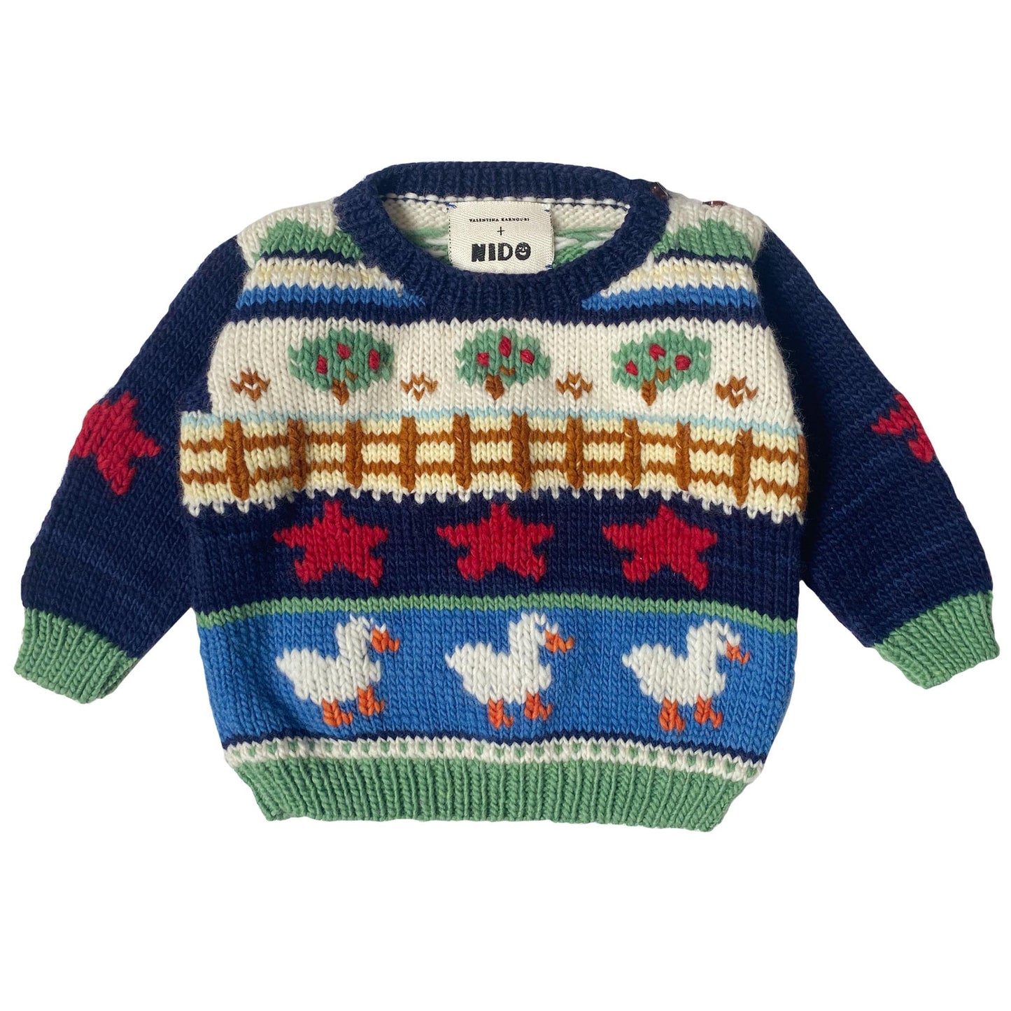 Prado Kids Sweater - Blue - nidokidswear.com