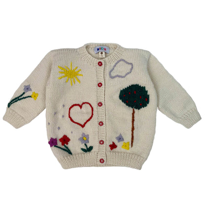 Rainbow cardigan - nidokidswear.com