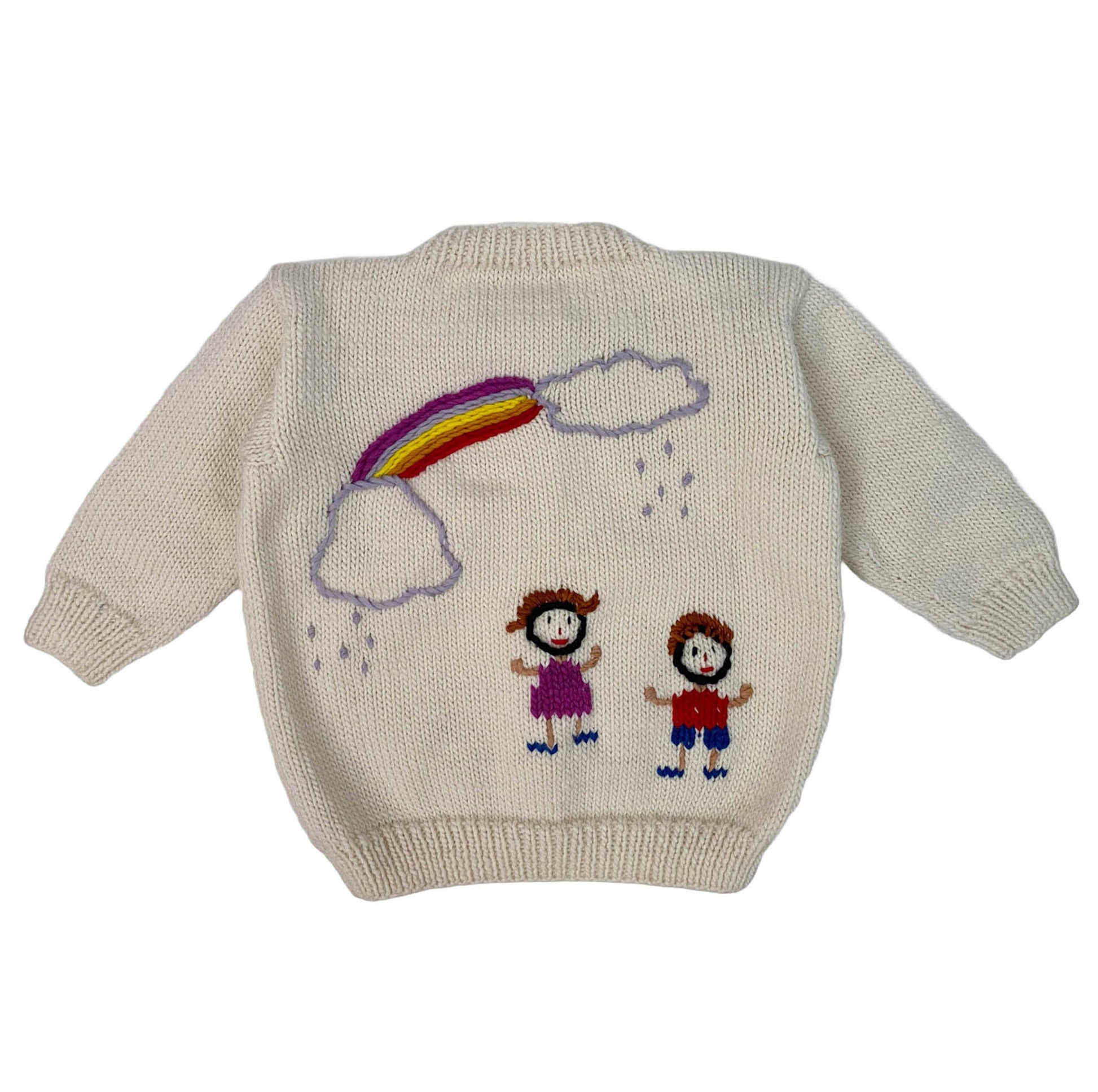 Rainbow cardigan - nidokidswear.com