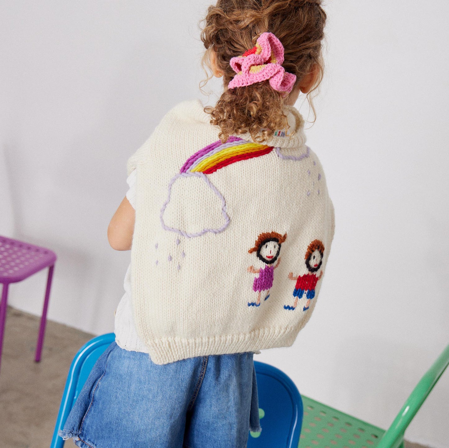 Rainbow cardigan - nidokidswear.com