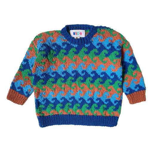 Sea Sweater - Blue - nidokidswear.com