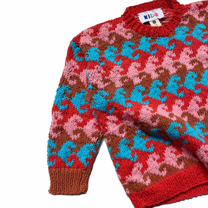 Sea Sweater - Red - nidokidswear.com