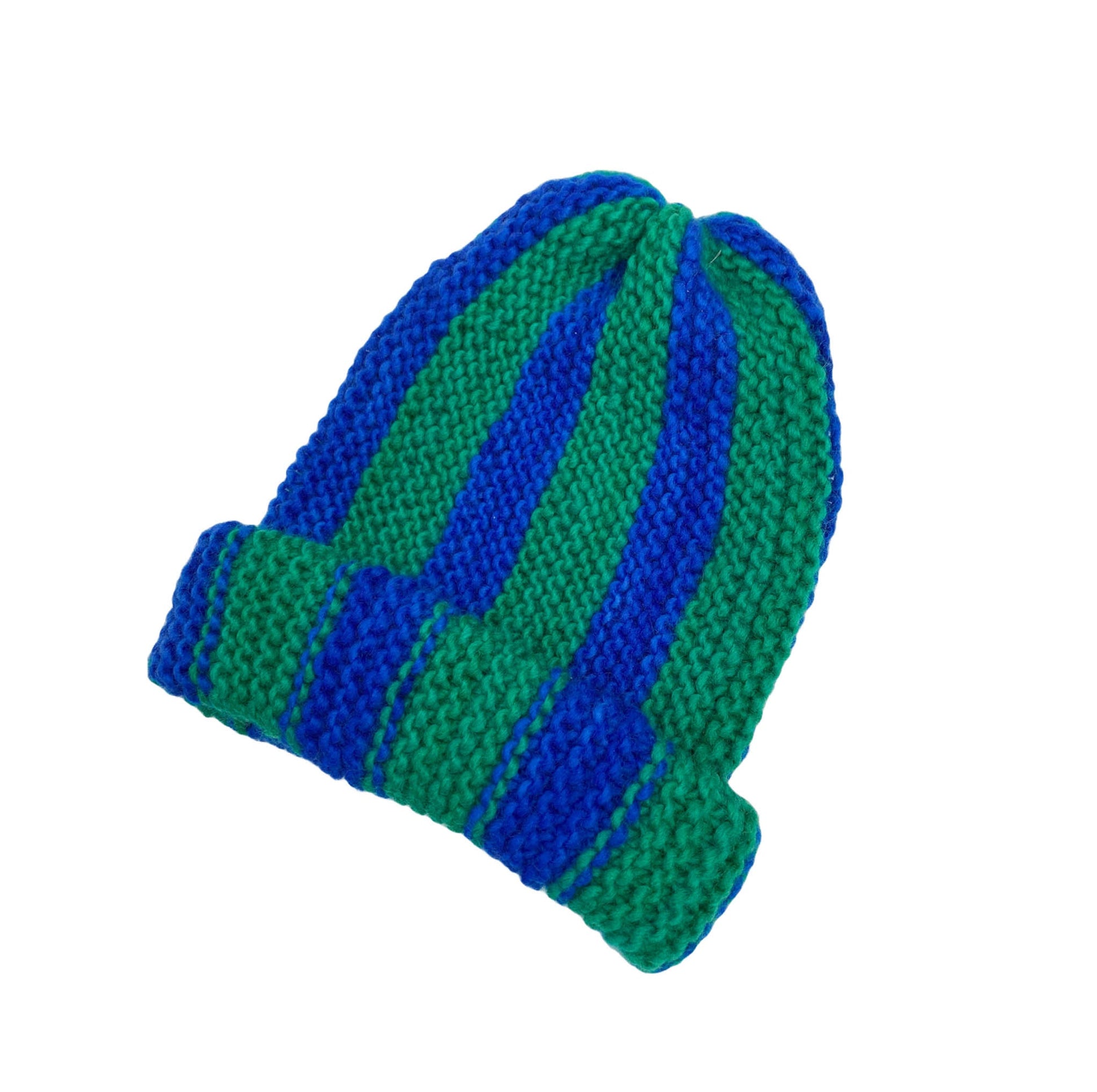 Stripe Beanie Hat I green - nidokidswear.com