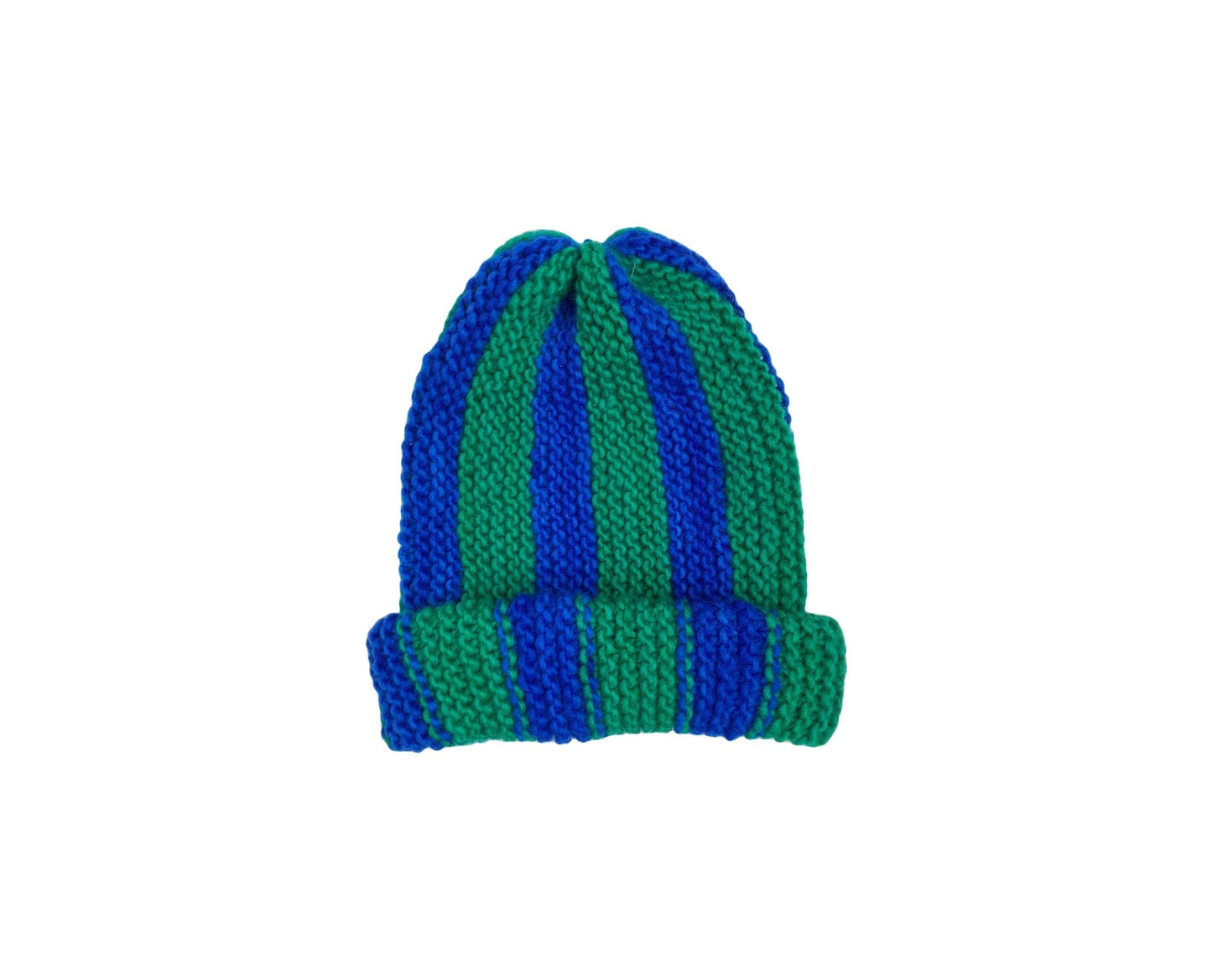 Stripe Beanie Hat I green - nidokidswear.com