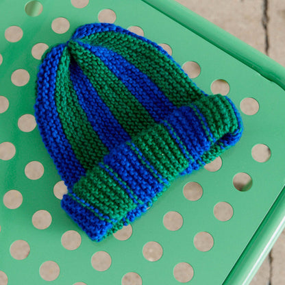 Stripe Beanie Hat I green - nidokidswear.com