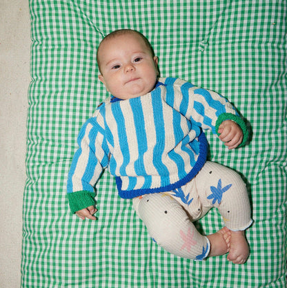 stripe baby sweater 