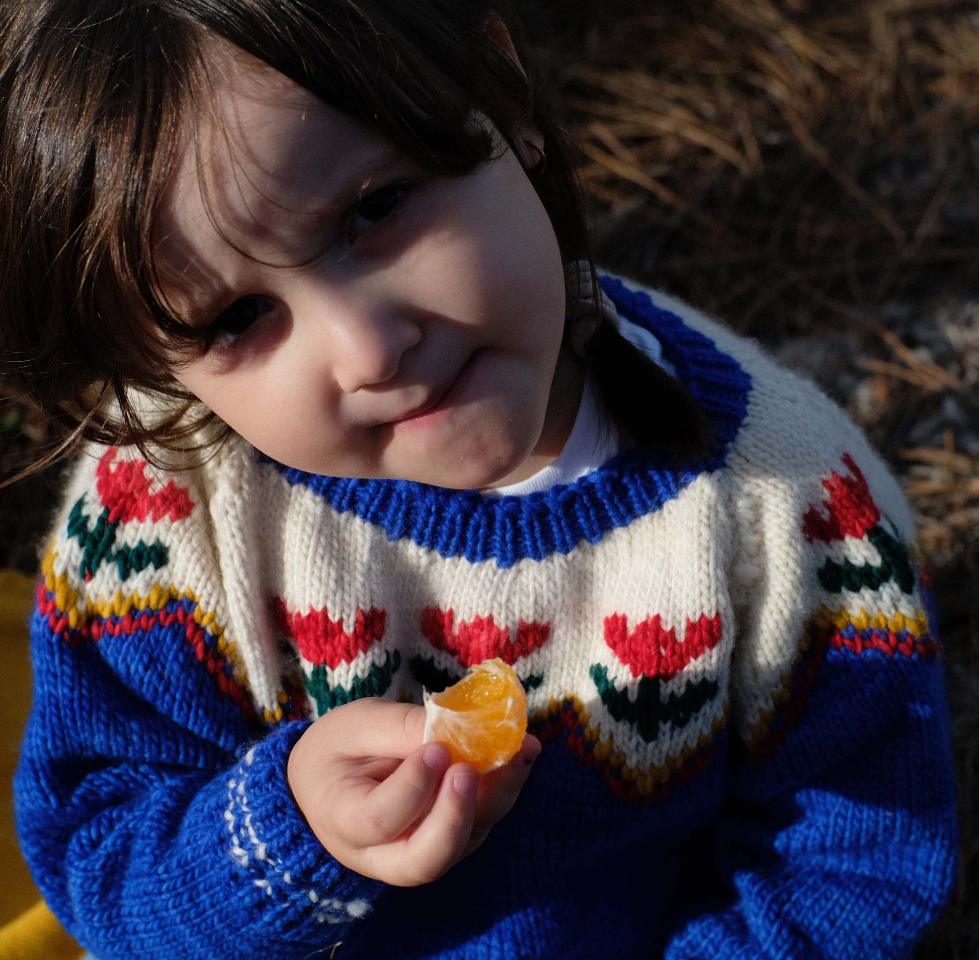 kids sweater in merino wool